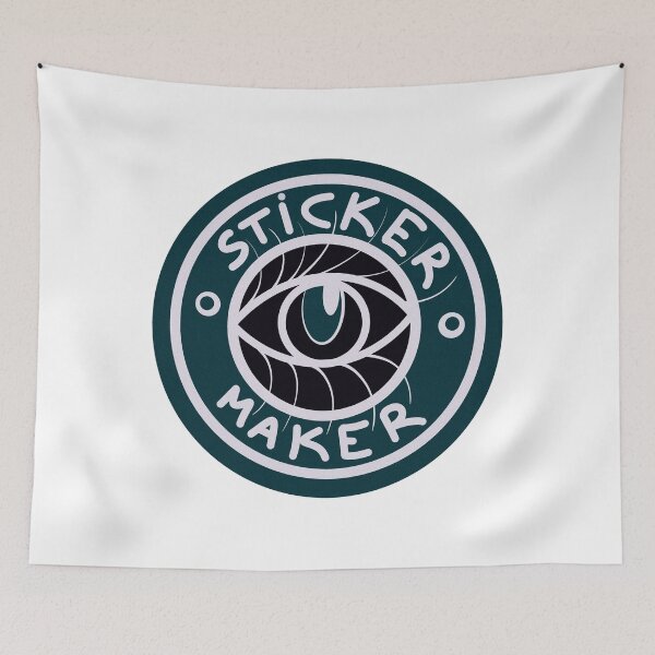 Item preview, Sticker Maker Badge: Your Creative Identity designed and sold by PLANn.