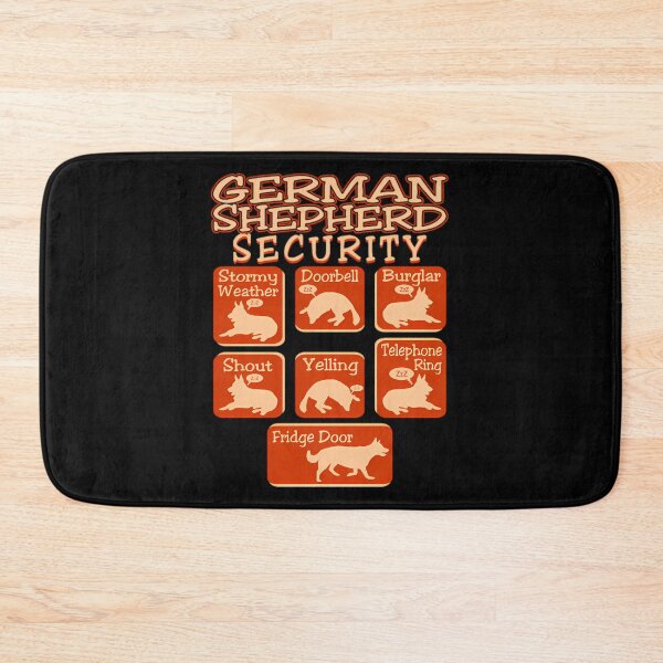 Item preview, german shepherd security designed and sold by wesdesignshop.