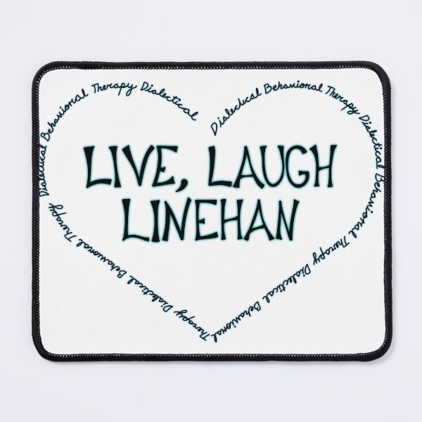 Item preview, Live, Laugh, Linehan (Blue) designed and sold by riverjm.