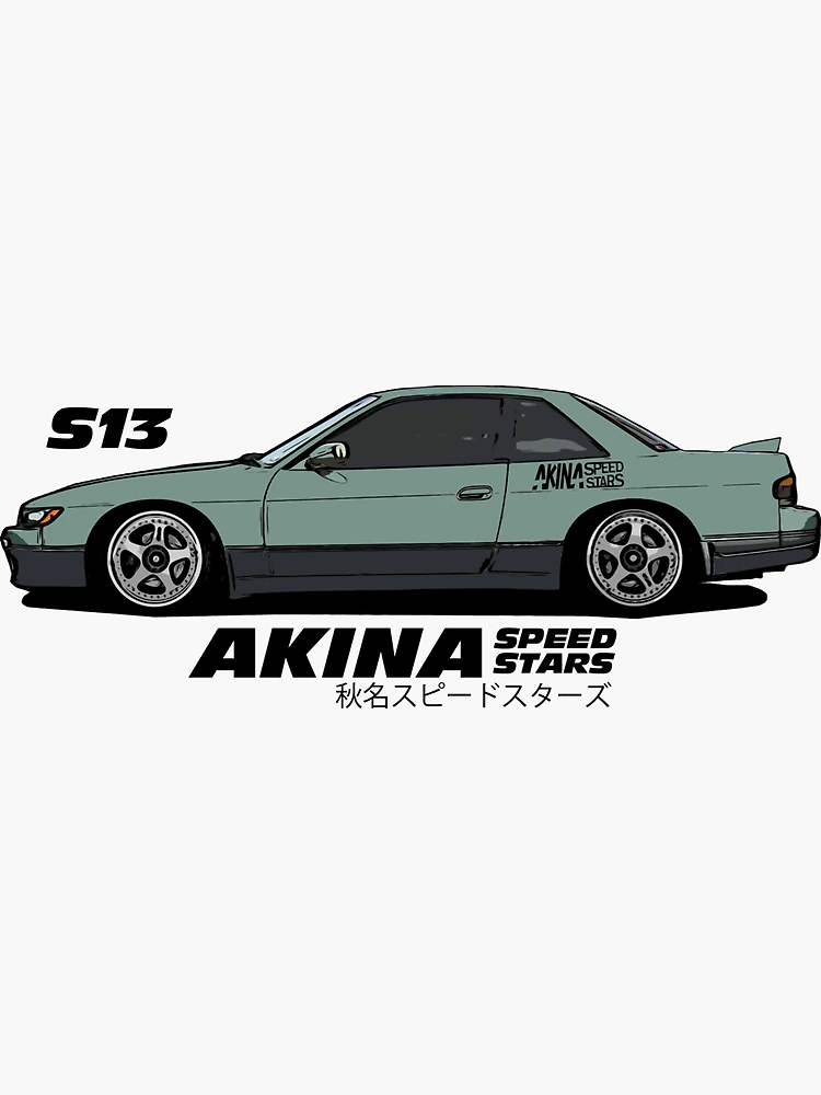 Akina Speed Stars Window Decal Sticker | Custom Made In The USA | Fast - Foto 9