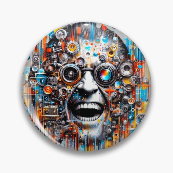 Item preview, COLORFUL FACE designed and sold by MargoGallery.