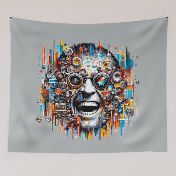 Item preview, COLORFUL FACE designed and sold by MargoGallery.