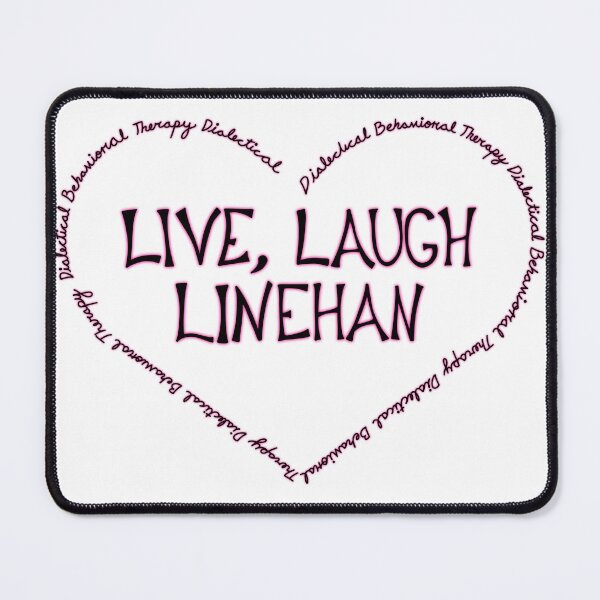 Item preview, Live, Laugh, Linehan (Pink) designed and sold by riverjm.