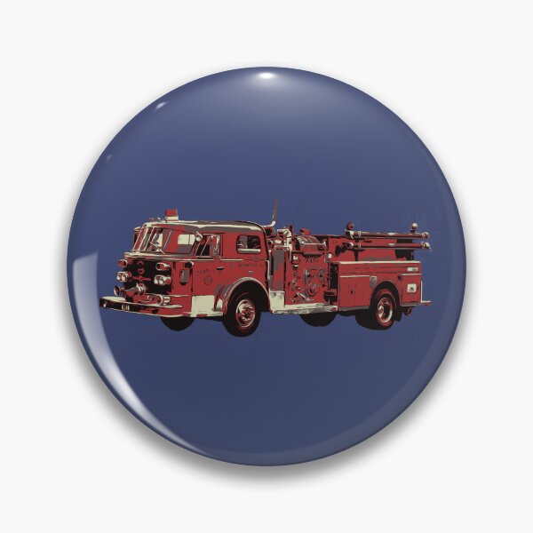 Item preview, Fire Truck to the rescue designed and sold by CatsArtStore.