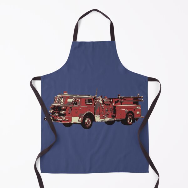 Item preview, Fire Truck to the rescue designed and sold by CatsArtStore.