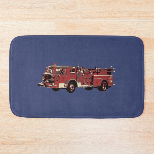 Item preview, Fire Truck to the rescue designed and sold by CatsArtStore.