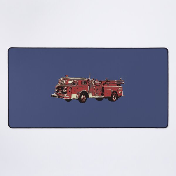 Item preview, Fire Truck to the rescue designed and sold by CatsArtStore.