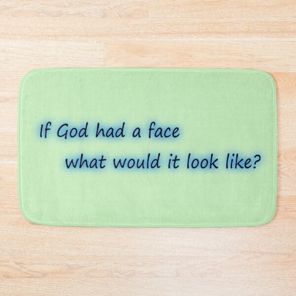 Item preview, If God had a face designed and sold by CreativeWorld96.