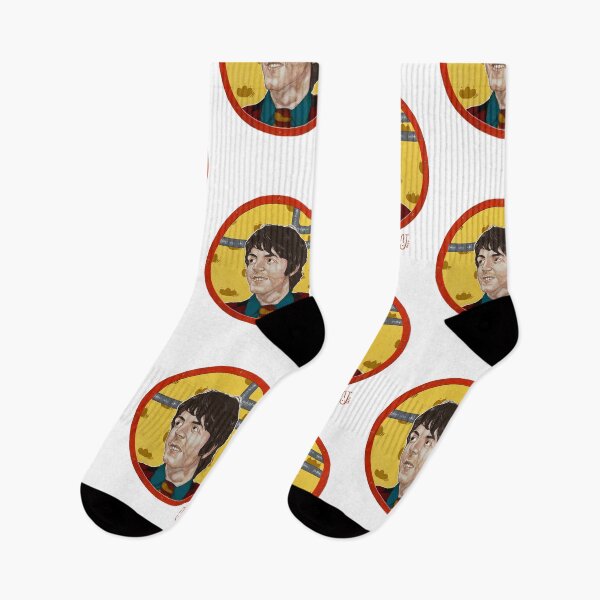 Item preview, Paul McCartney Yellow Submarine gouache portrait designed and sold by Bear Pokes .