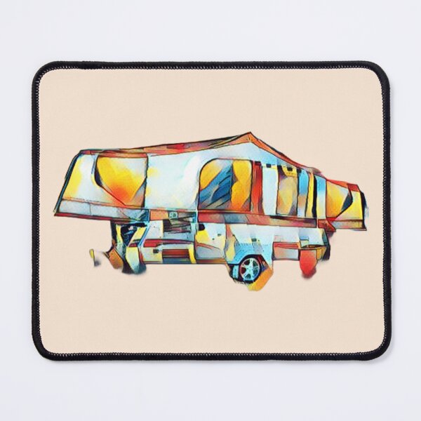 Item preview, Multi Coloured Folding Caravan designed and sold by BeccaAelishe.