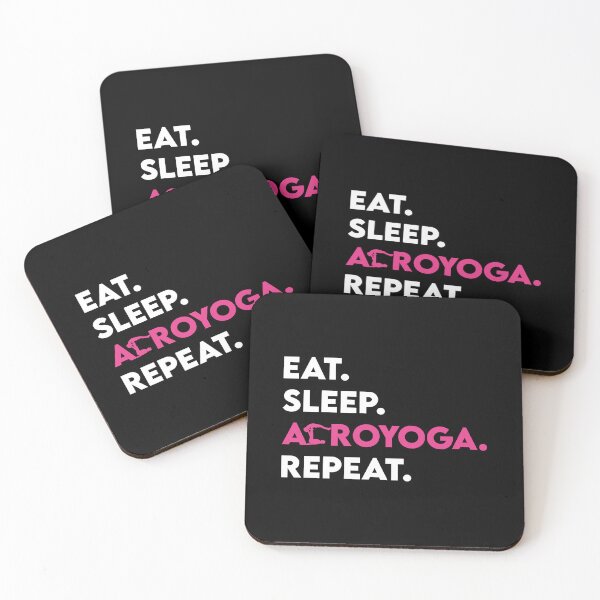 Item preview, Eat Sleep Acroyoga Repeat-Partner Yoga-Acroyoga Gifts  designed and sold by belladesign7.