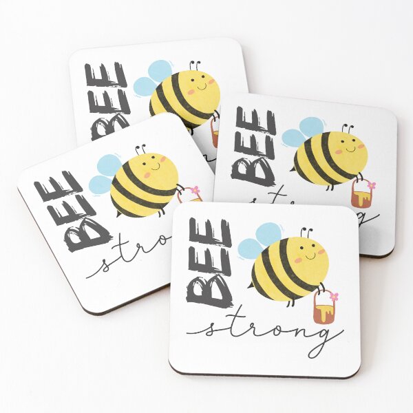 Item preview, Bee Strong / designed and sold by PromoRedesHmo.