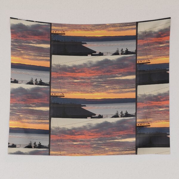 Item preview, Beautiful Harbor Sun Rise #2 designed and sold by JustSayinShop.