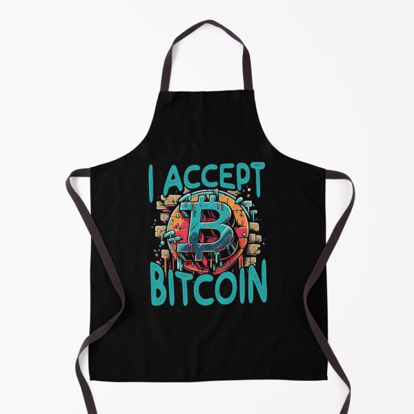 Item preview, I Accept Bitcoin - Trendy Cryptocurrency Digital Currency Enthusiast Design designed and sold by Nzgiftsandmore.