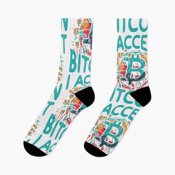 Item preview, I Accept Bitcoin - Trendy Cryptocurrency Digital Currency Enthusiast Design designed and sold by Nzgiftsandmore.