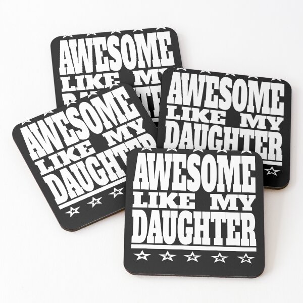 Item preview, Funny Awesome Like My Daughter Dad Mom Father Mother designed and sold by angy2017.