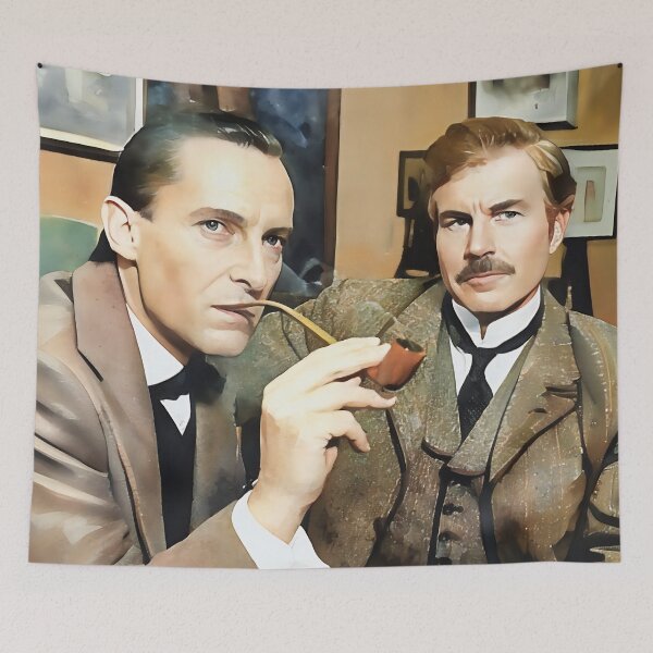 Item preview, The Adventures of Sherlock Holmes - Watercolor designed and sold by deusrex007.