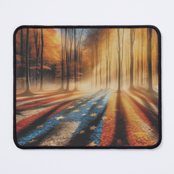 Item preview, Autumn Forest: Vibrant Colors & Patriotic Mist designed and sold by ValorVerse.