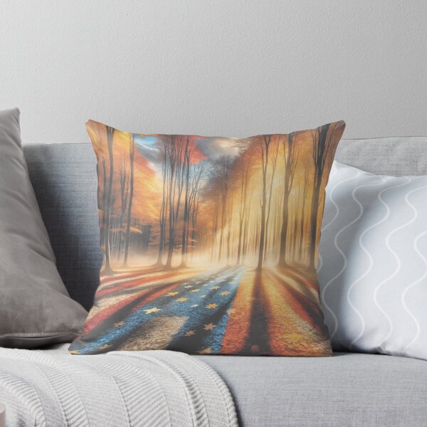 Item preview, Autumn Forest: Vibrant Colors & Patriotic Mist designed and sold by ValorVerse.