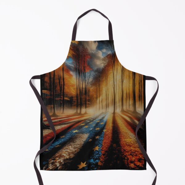 Item preview, Autumn Forest: Vibrant Colors & Patriotic Mist designed and sold by ValorVerse.