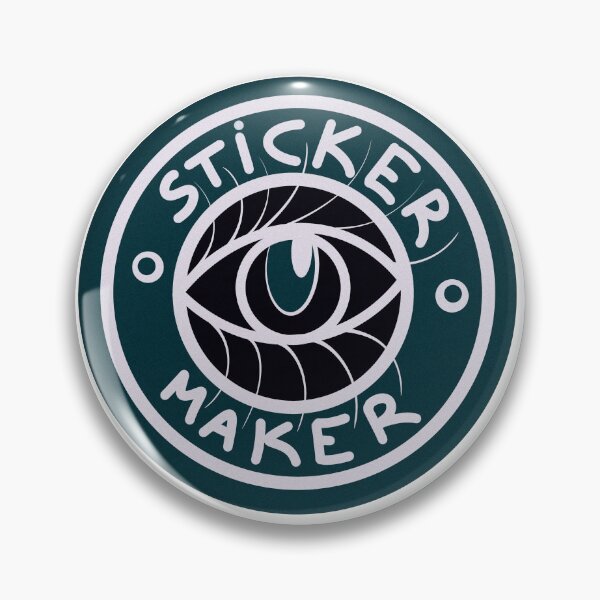 Item preview, Sticker Maker Badge: Your Creative Identity designed and sold by PLANn.
