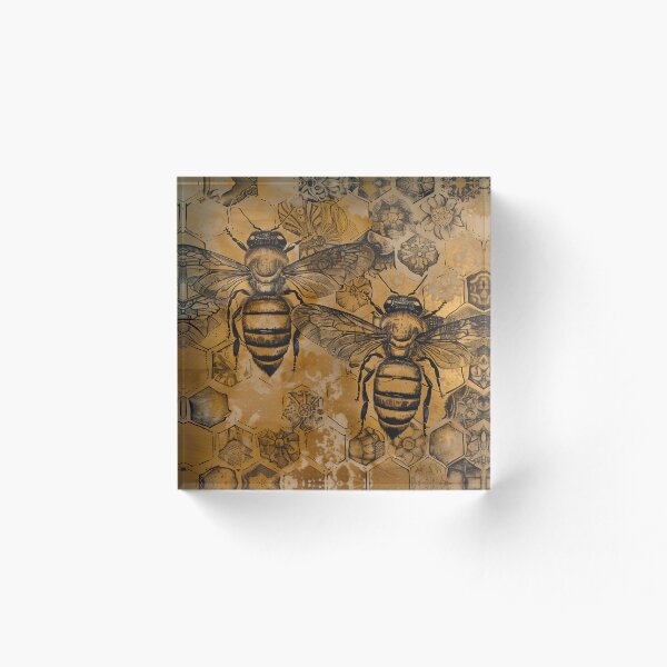 Artikelvorschau, Mollige Honigbienen entworfen und verkauft von wyntera.