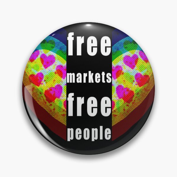 Item preview, Free Markets Free People designed and sold by RysowankaZS.