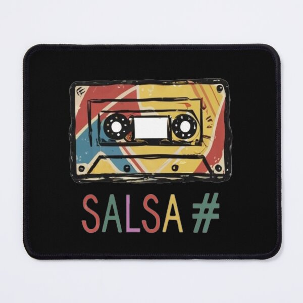 Item preview, salsa retro cassette vintage music lovers designed and sold by La Loca.