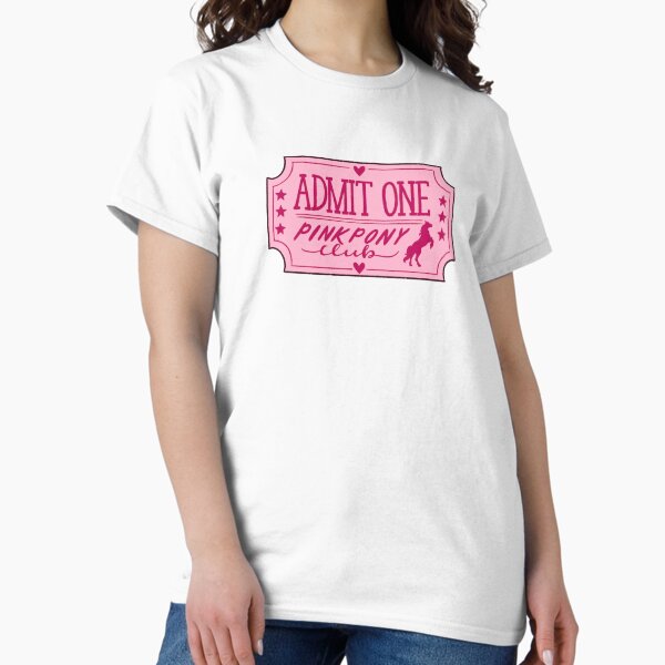 Item preview, Pink Pony Club Ticket designed and sold by carolynmae.