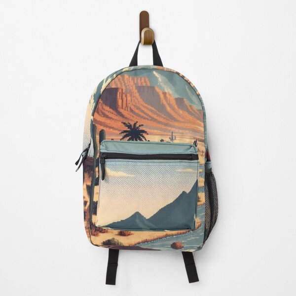 Item preview, Fallout Steep New Vegas Mountain Pixel Artwork designed and sold by Clearo-Carter.
