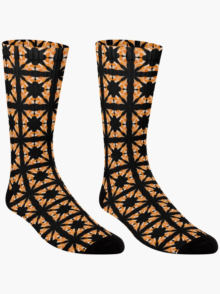 Thumbnail 3 of 5, Socks, Flower Pattern designed and sold by Meo Design.