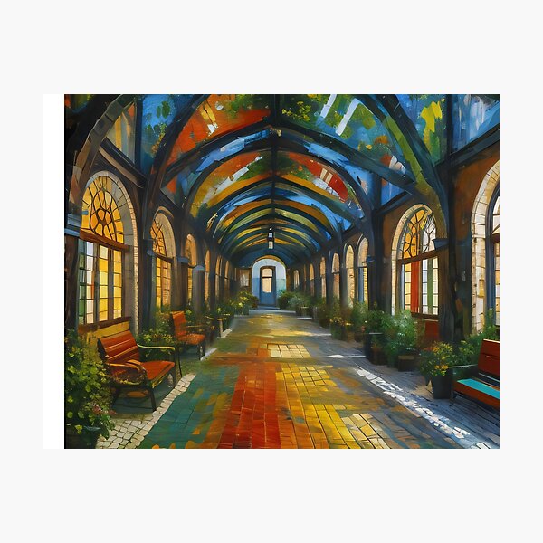 Vista previa del artículo con la obra «Un lugar de paz», diseñado y vendido por LilithsDesires.