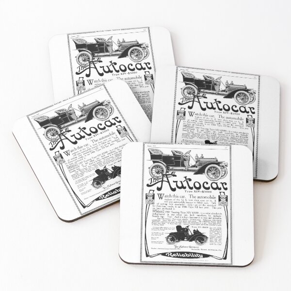 Item preview, Retro Car Advertisement  designed and sold by CatgoDigital.