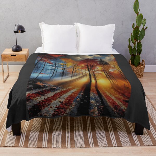 Item preview, Autumn Forest: Vibrant Colors & Patriotic Mist designed and sold by ValorVerse.