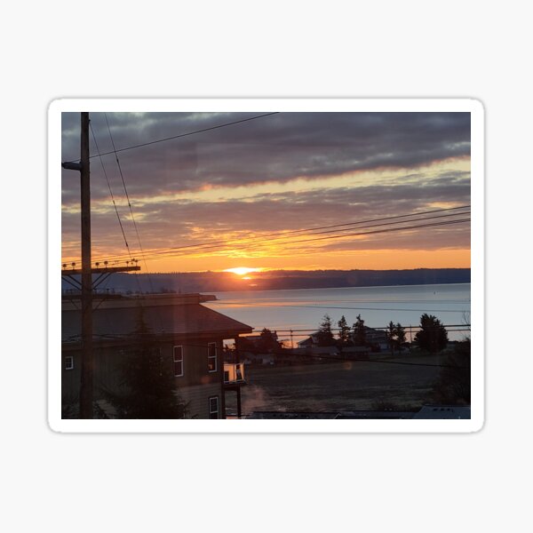 Item preview, Beautiful Harbor Sun Rise #1 designed and sold by JustSayinShop.