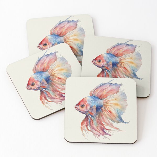 Item preview, Beta Fish Watercolor designed and sold by Mindy Guidry.