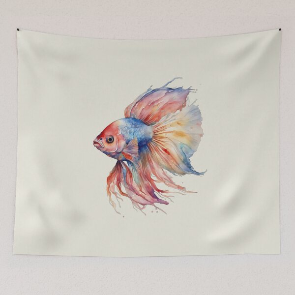 Item preview, Beta Fish Watercolor designed and sold by Mindy Guidry.