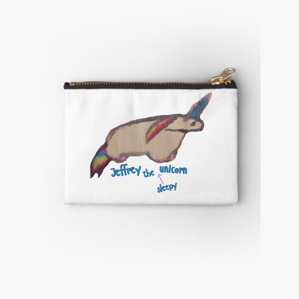 Item preview, Jeffrey the sleepy unicorn designed and sold by im-a-librarian.