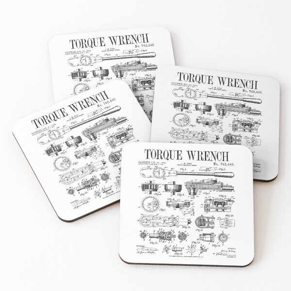 Item preview, Car Mechanic Auto Repair Torque Wrench Tool Vintage Patent designed and sold by GrandeDuc.