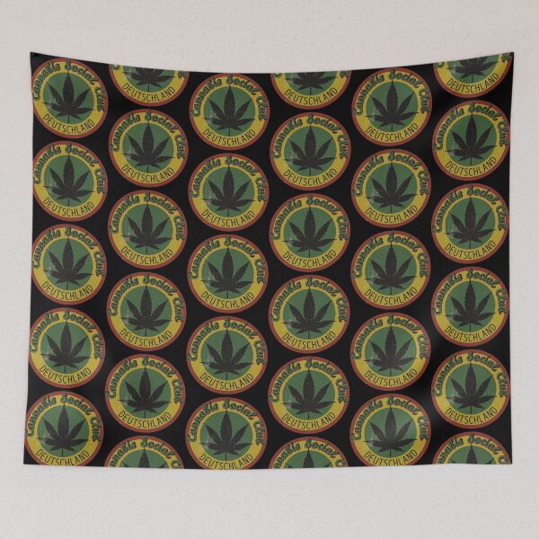 Item preview, Cannabis Social Club Germany - Hemp leaf - used designed and sold by swipeshirts.