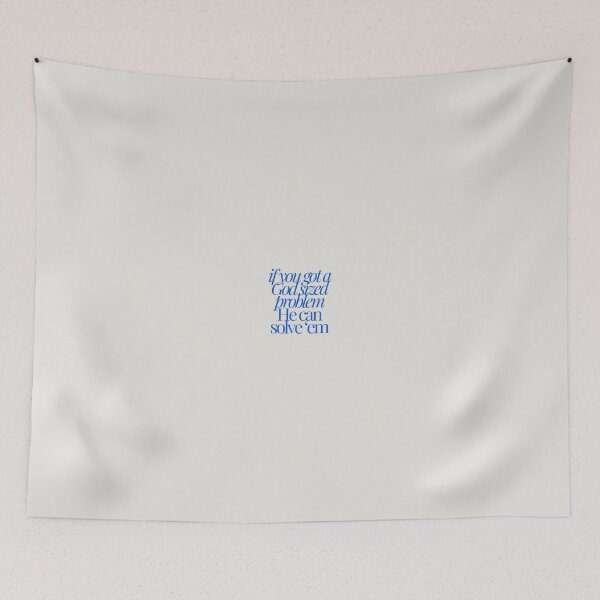 Item preview, blue Christian quote designed and sold by pizzarolls0607.