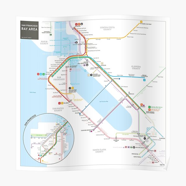 Muni Metro Map