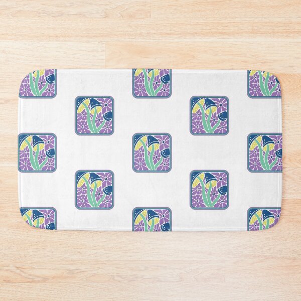 Item preview, Retro Pattern Geometric 80s Trendy Flower Mushroom Rainbow T-shirt Sticker designed and sold by ThinkNature!.
