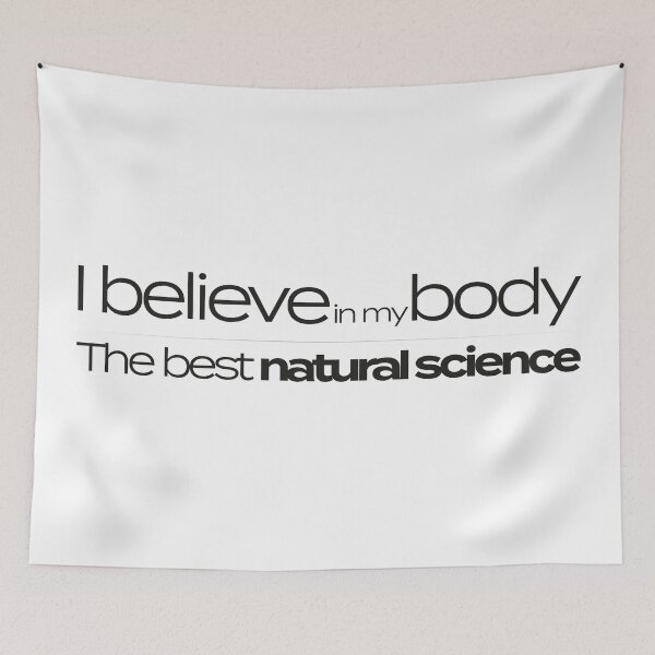 Item preview, I believe in my body. The best natural science designed and sold by Folidee.