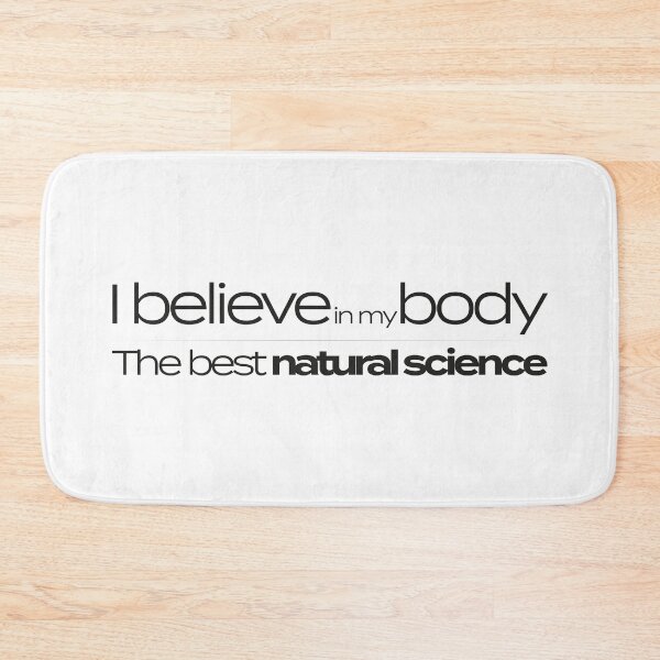 Item preview, I believe in my body. The best natural science designed and sold by Folidee.