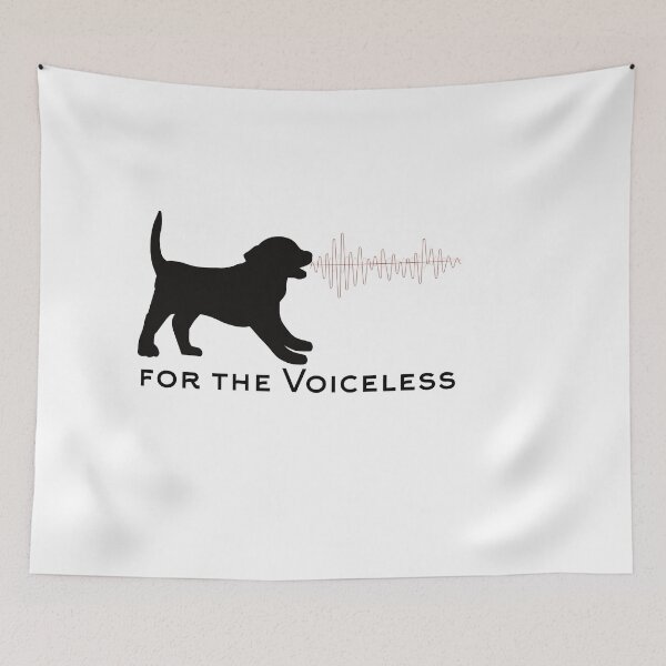 Item preview, Animal protection - Voice for the voiceless designed and sold by MrBooch.