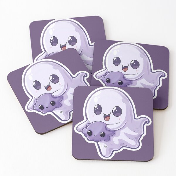 Item preview, Cute Ghost and Pet designed and sold by Midnight Garden.