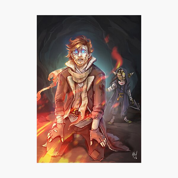 Flames of Memory Photographic Print