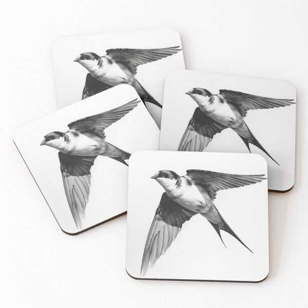 Item preview, Black and White Bird Pencil Drawing designed and sold by Pencil-Art.