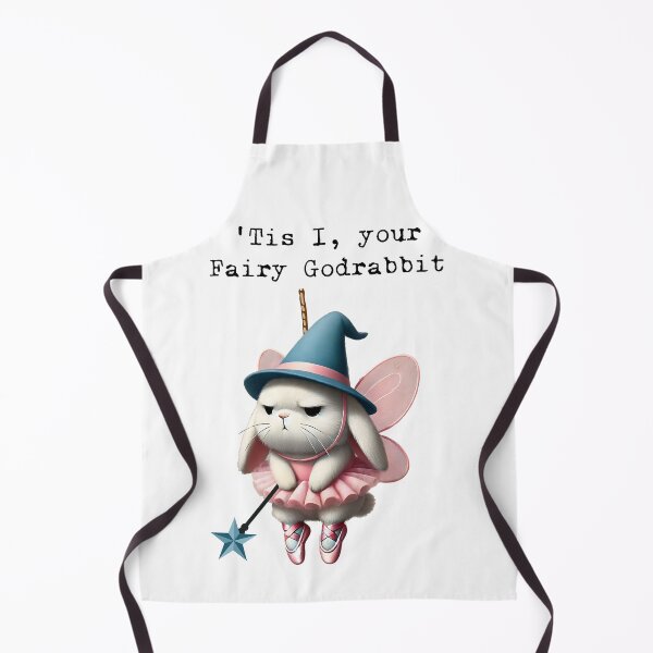 Item preview, It is I, your Fairy Godrabbit, funny not Godpossum design designed and sold by LuxindaSwirl.